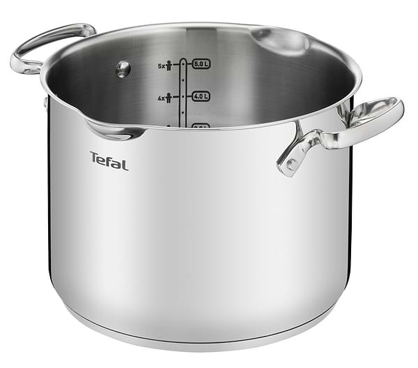 Фото - Набір посуду Tefal G718SA74 Duetto + 10 пр. Зі сковородою (кастр. 6,1/5,0/2,9/1,5 л., Ківш 1,5 л б/кр, сковорода 26 см)