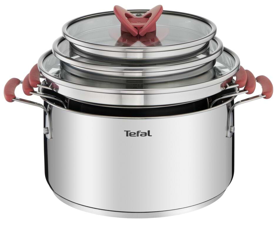 Набір посуду Tefal G720S674 OPTI'SPACE 6 пр (кастр. 18/20/24 см) - Фото 1