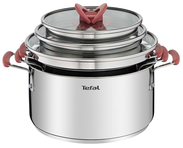 Фото - Набір посуду Tefal G720S674 OPTI'SPACE 6 пр (кастр. 18/20/24 см)