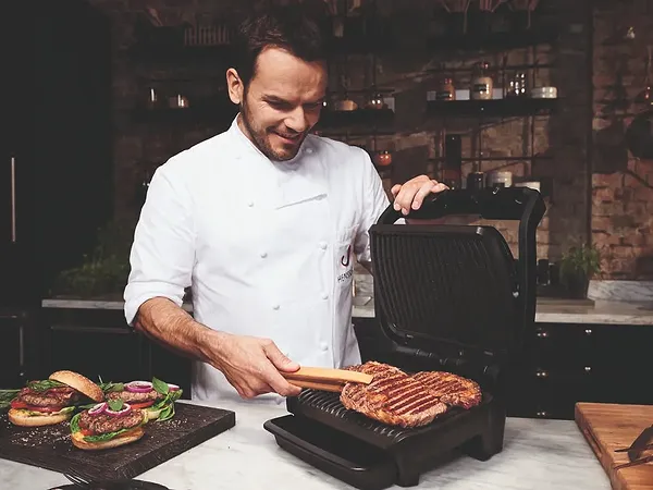 Фото - Гриль-барбекю електричний Tefal OptiGrill Elite GC 750830