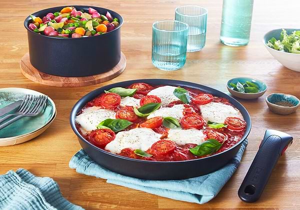 Фото - Набор посуды со съемной ручкой Tefal L7629142  Ingenio Daily Chef 10 пр