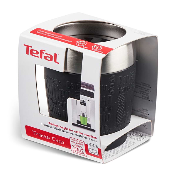 Фото - Термочашка Tefal K3081314 Travel Cup 0,2 л, чорна