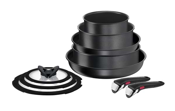 Фото - Набор посуды со съемной ручкой Tefal L7629142  Ingenio Daily Chef 10 пр