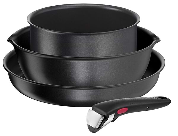 Фото - Набор посуды со съемной ручкой Tefal L7629453  Ingenio Daily Chef 4 пр
