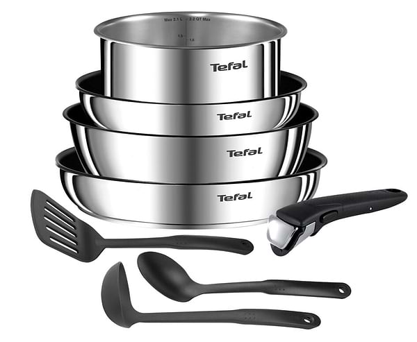 Фото - Набір посуду зі знімною ручкою Tefal L948S804 Ingenio Emotion 8 пр.