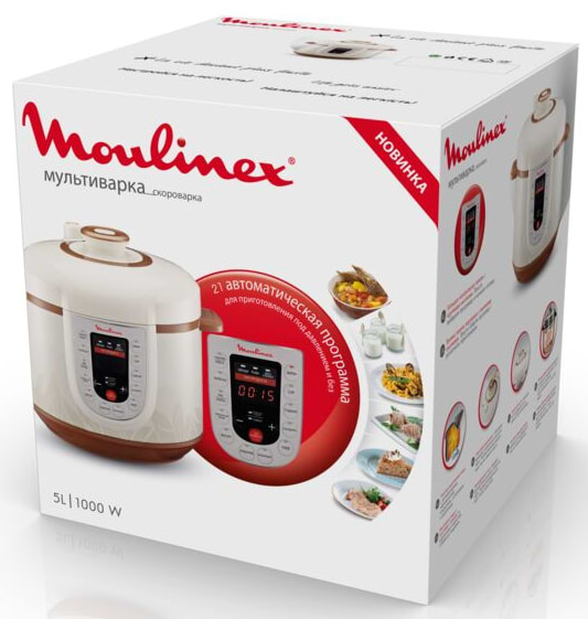 Фото - Мультиварка-скороварка Moulinex Co Range CE501134