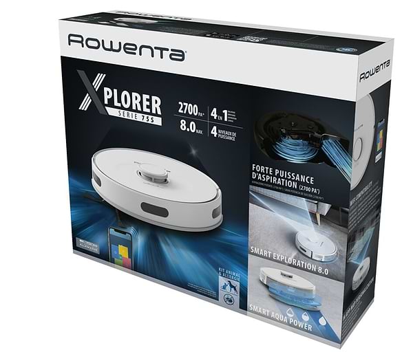 Фото - Робот-пилосос миючий Rowenta RR8575WH