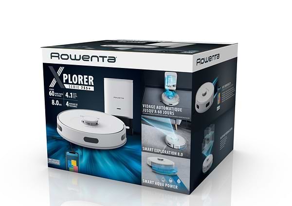 Фото - Робот-пылесос моющий Rowenta RR8587WH