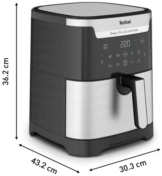 Фото - Уцінка - Мультипіч Tefal EY801D15 Easy Fry & Grill XXL