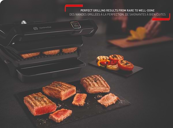 Фото - Гриль-барбекю електричний Tefal OptiGrill Elite GC 750830