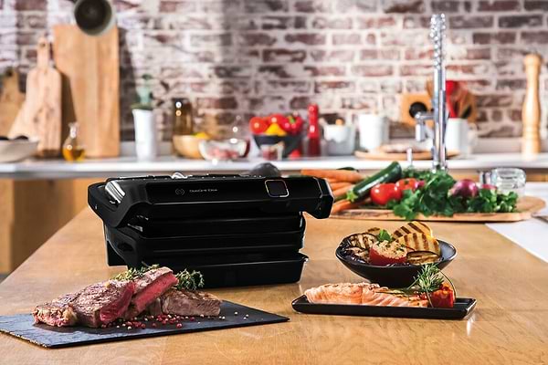 Фото - Гриль-барбекю електричний Tefal OptiGrill Elite GC 750830