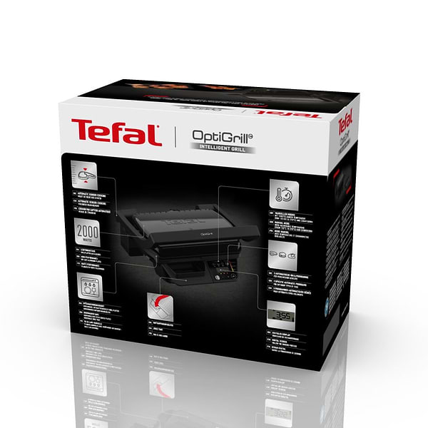 Фото - Гриль-барбекю електричний Tefal GC7P0810 OptiGrill