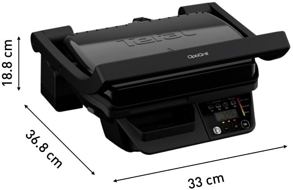 Фото - Гриль-барбекю електричний Tefal GC7P0810 OptiGrill
