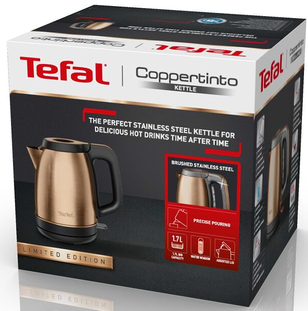 Фото - Електричний чайник Tefal KI280G10 Coppertinto