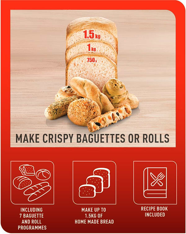 Фото - Хлебопечь Tefal PF611838