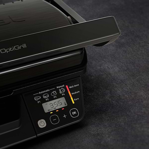 Фото - Гриль-барбекю електричний Tefal GC7P0810 OptiGrill