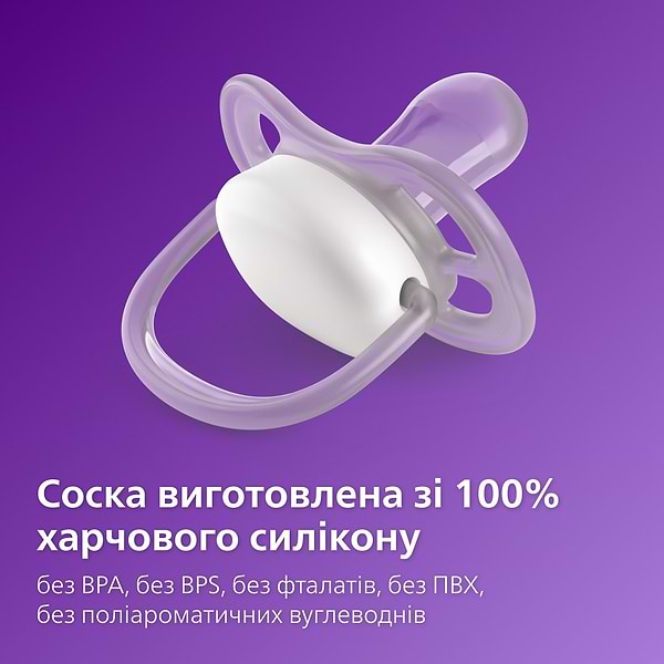 Фото - Ортодонтическая пустышка Philips Avent Ultra Air 0-6 мес (SCF085/59)