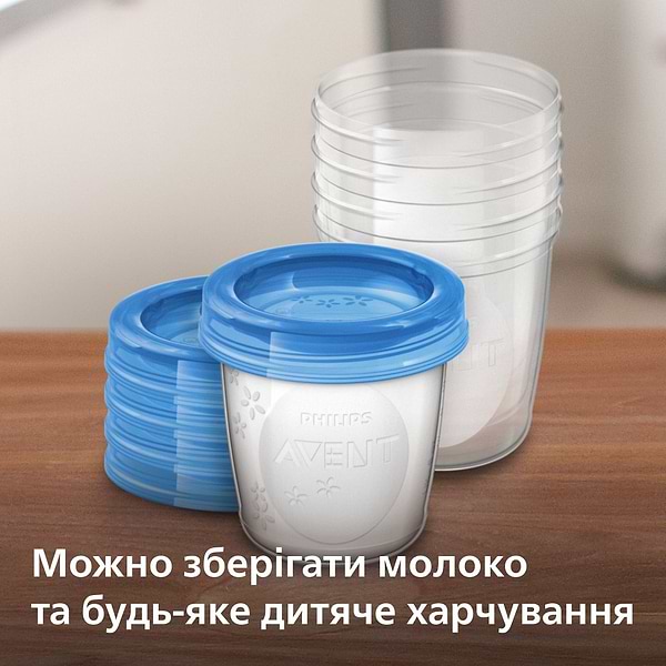 Фото - Контейнер для грудного молока Philips Avent 5x180мл (SCF619/05)