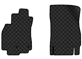 Килимки з екошкіри в салон авто передні EVAtech для Megane (III) BOSE MT Renault 2008-2016 3 покоління Combi EU (RT31343ABV2RN2BBLB)