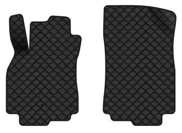 Килимки з екошкіри в салон авто передні EVAtech для Megane (III) 5-doors AT Renault 2008-2016 3 покоління Htb EU RT32109ALV2RN2BBB