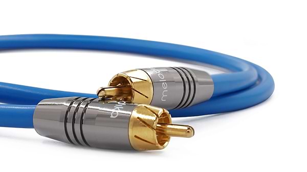 Фото - Кабель RCA Melodika RCA-RCA lenght 4m Blue (SBSW40)