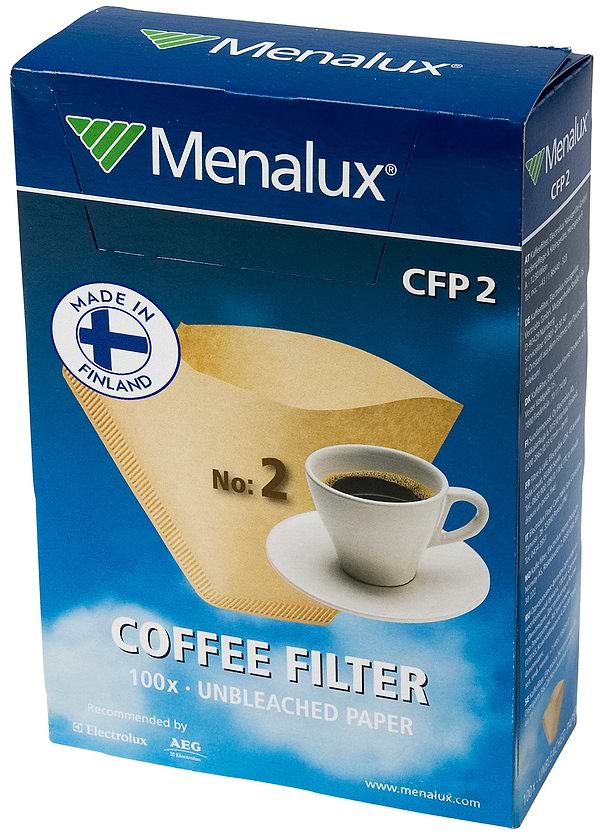 Фото - Фільтр для кавоварки Menalux CFP 2 100 шт.
