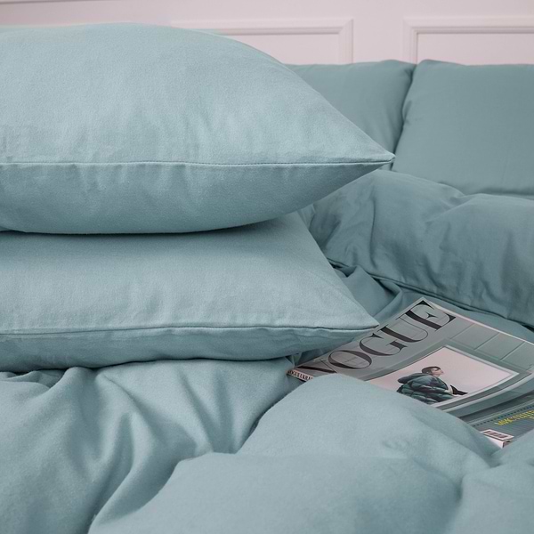 Фото - Наволочка MirSon Фланель 006 Menthol 70х70 см (2200009650291)