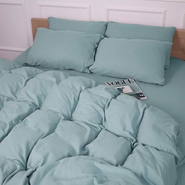 Фото - Наволочка MirSon Фланель 006 Menthol 70х70 см (2200009650291)