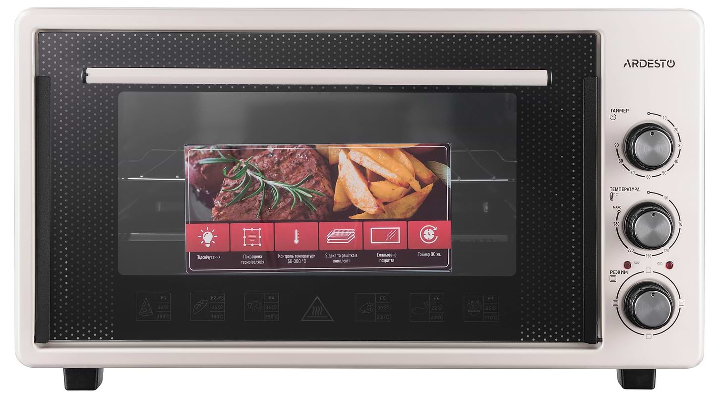 Піч електрична Ardesto MEO-S45GBG Beige - Фото 1