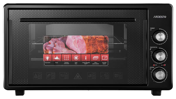 Фото - Піч електрична Ardesto MEO-S50GB Black