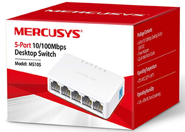 Фото - Коммутатор локальной сети (Switch) Mercusys MS105