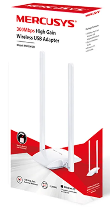 Фото - USB-адаптер сети WiFi Mercusys MW300UH
