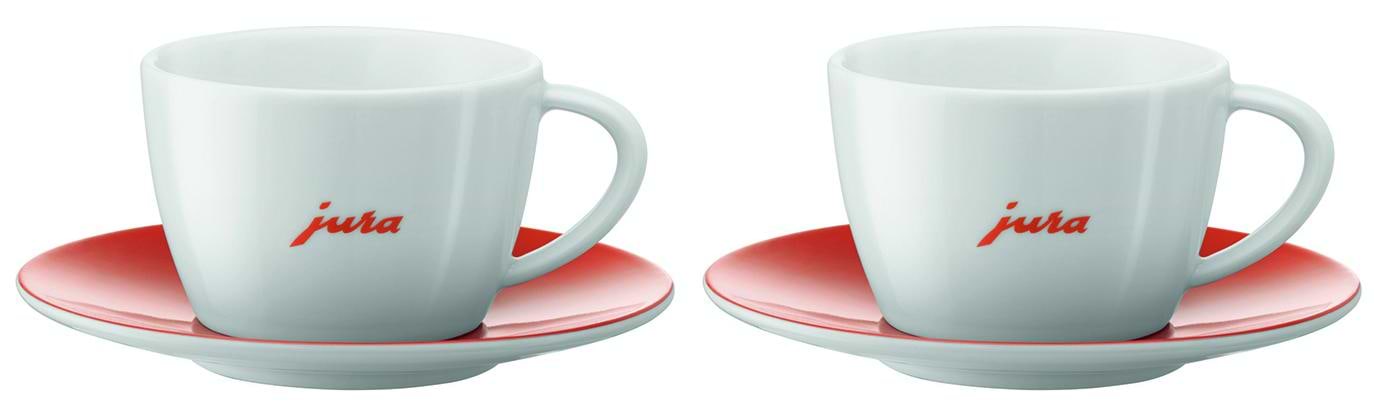 Набір чашок Jura 
для капучино з Лого 170 мл 2 шт.