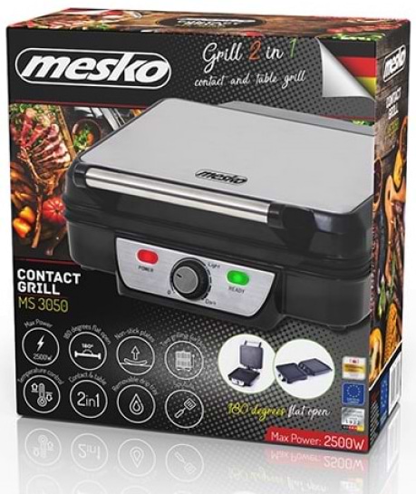 Фото - Гриль-барбекю електричний Mesko MS 3050