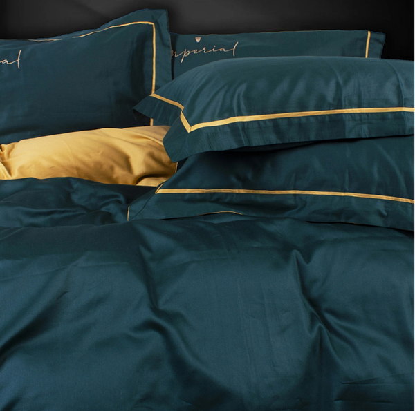 Фото - Простынь двуспальная MirSon Imperial Satin Messina 180х190 см (2200008581510)