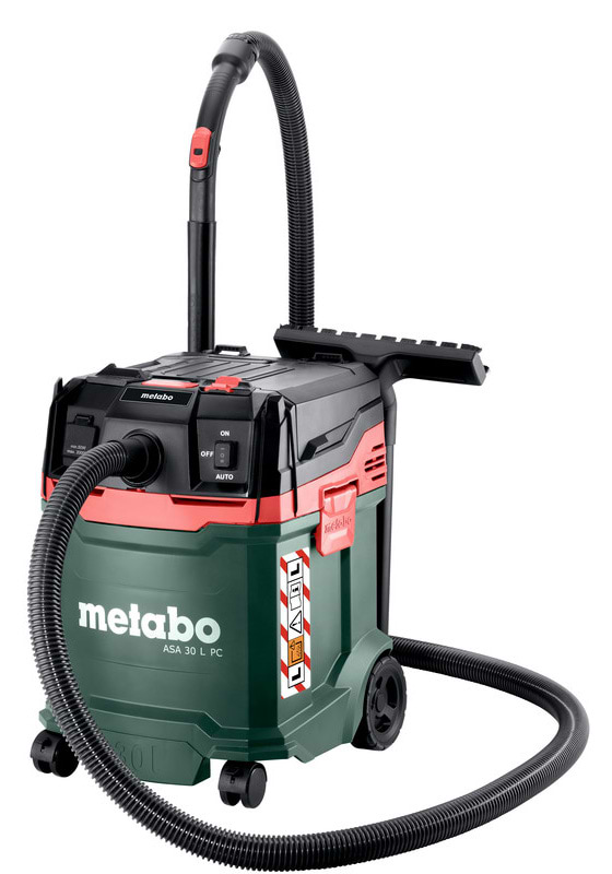 Пылесос для сухой уборки без мешка Metabo ASA 30 L PC (602086000) - Фото 1