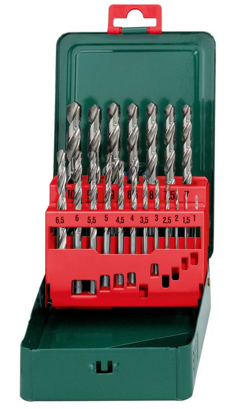 Набір свердел Metabo Promotion HSS-G 19 шт. (627153000)