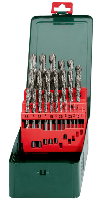 Набір свердел Metabo Promotion HSS-G 25 шт. (627154000)