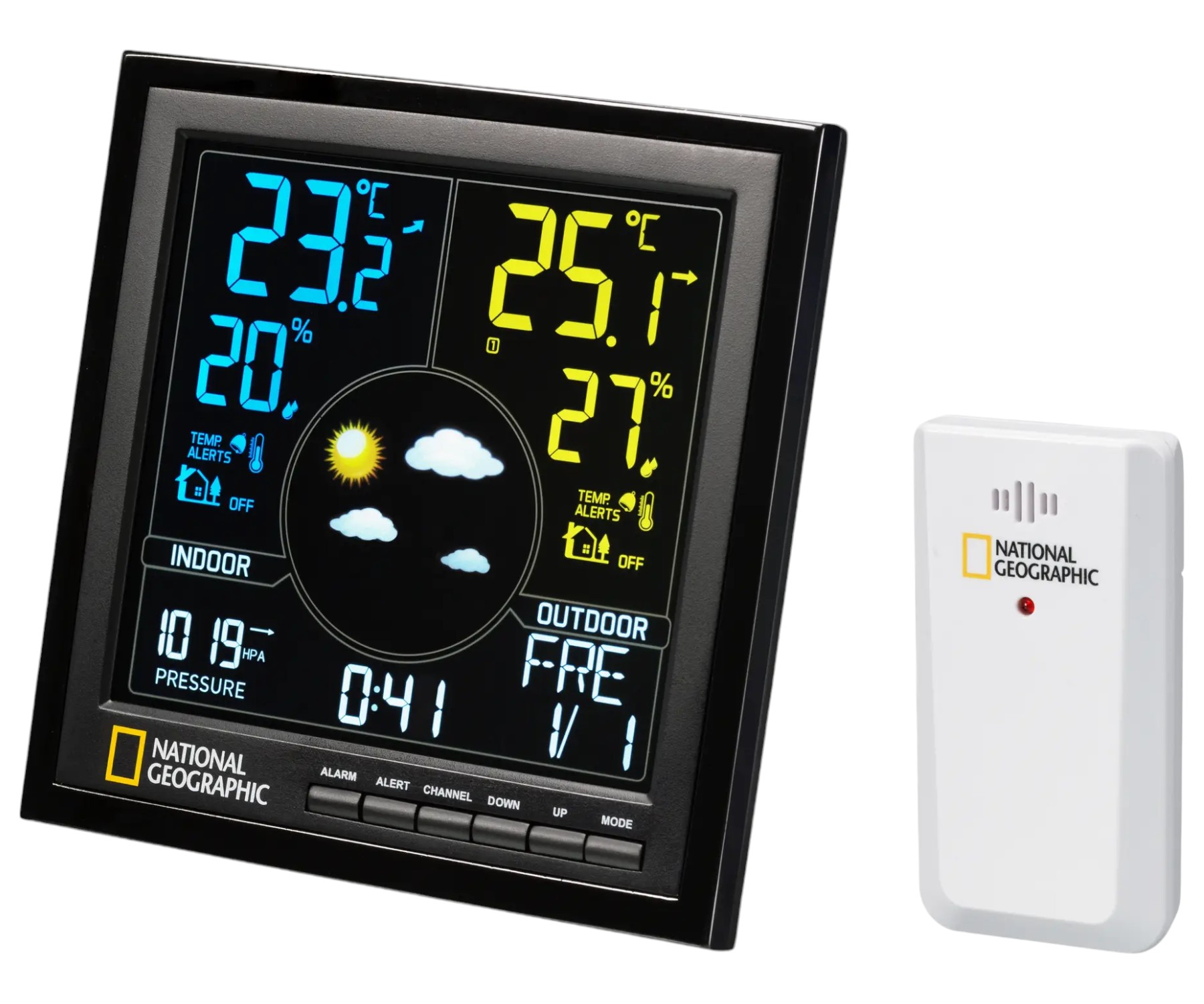 Метеостанция National Geographic VA Colour (Black) (9070600)