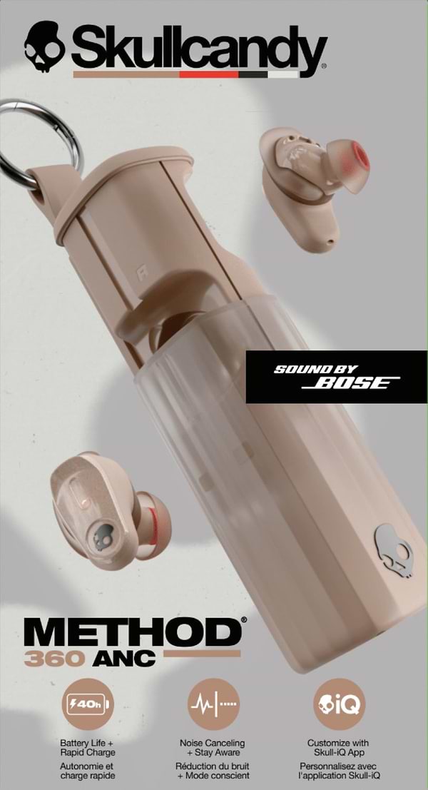 Фото - Навушники вкладиші бездротові TWS Skullcandy Method 360 ANC True wireless Primer (S2MTW-T987)