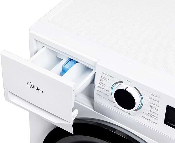 Фото - Пральна машина Midea MF110W80B/W-UA