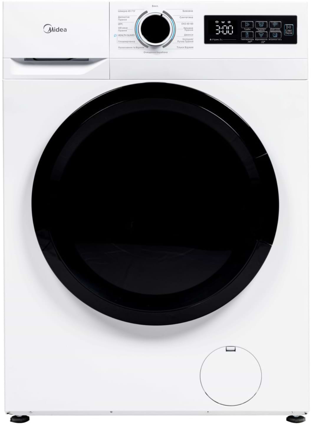 Стиральная машина Midea MF110W80B/W-UA - Фото 1