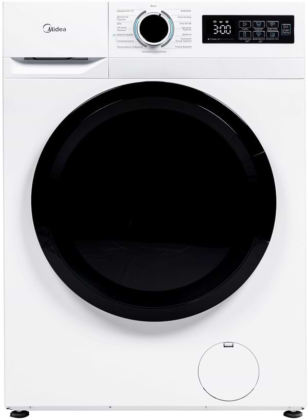 Фото - Пральна машина Midea MF110W80B/W-UA