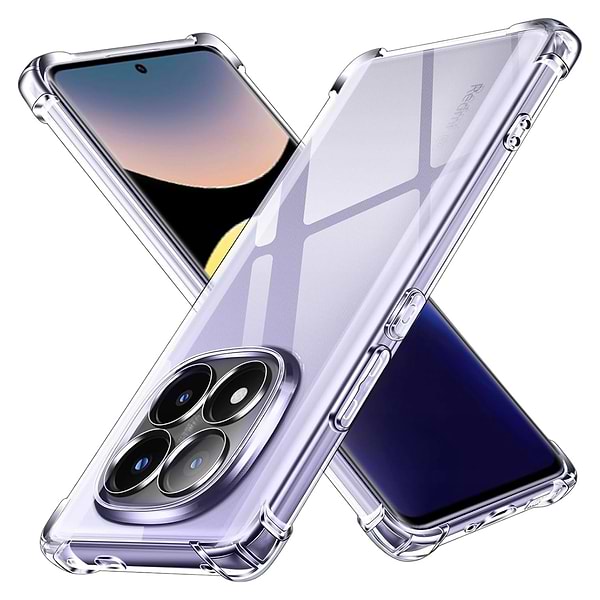 Фото - Чохол для смартфону BeCover Anti-Shock for Xiaomi Redmi Note 14 Pro 4G Clear (713036)