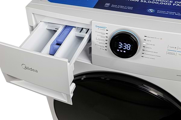 Фото - Стирально-сушильная машина Midea MF200D80WB/W-C