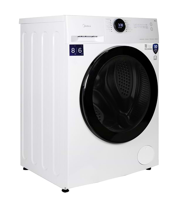 Фото - Стирально-сушильная машина Midea MF200D80WB/W-C