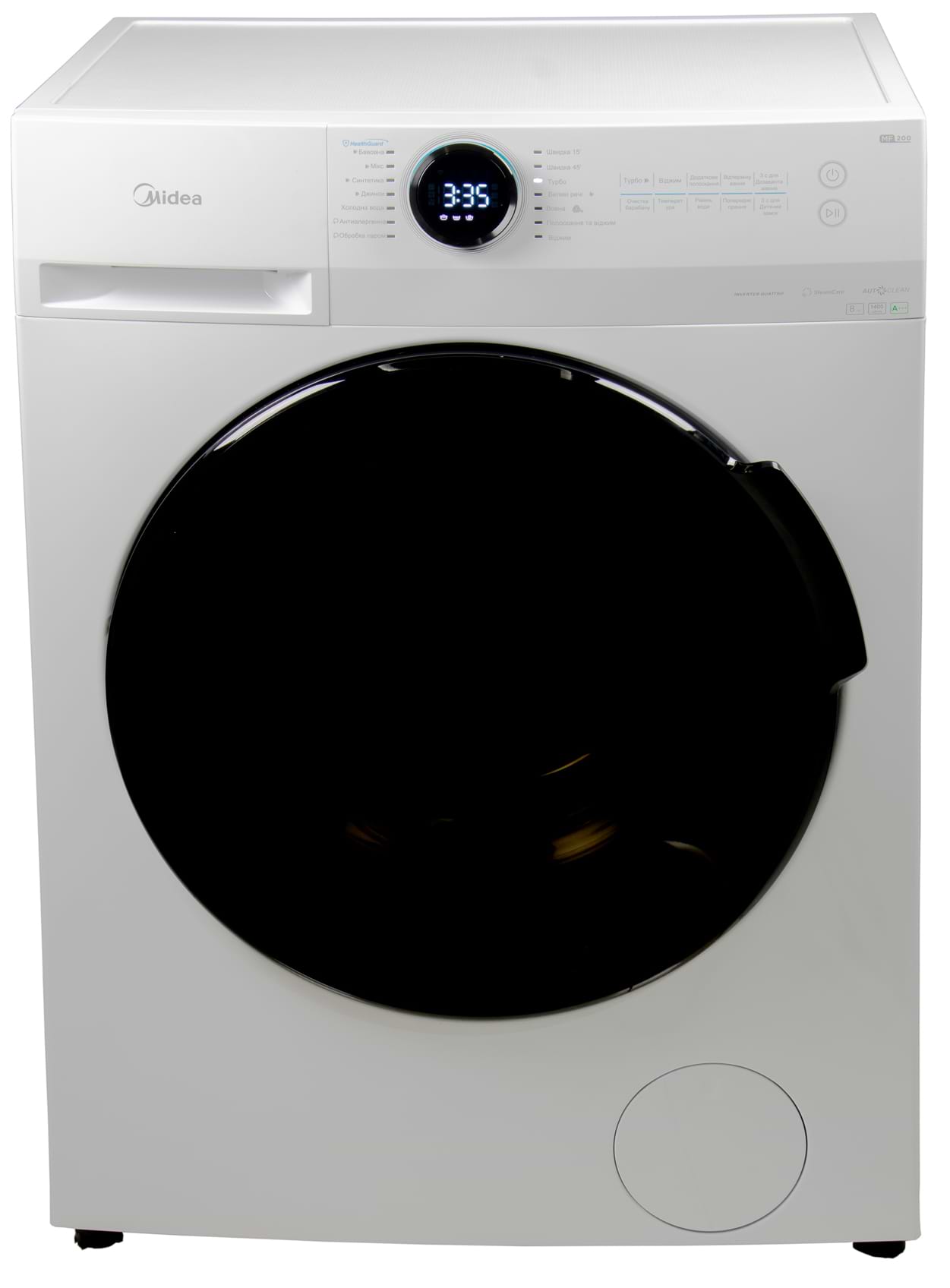 Стиральная машина Midea MF200W80WB/W-UA - Фото 1