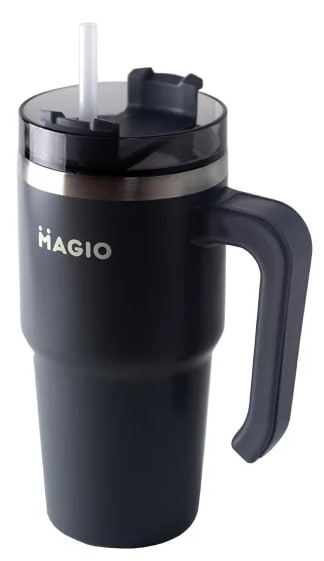 Фото - Термокружка Magio MG-1085 с соломинкой
