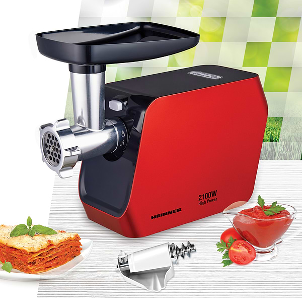 Фото - М'ясорубка Heinner MG-2100RD