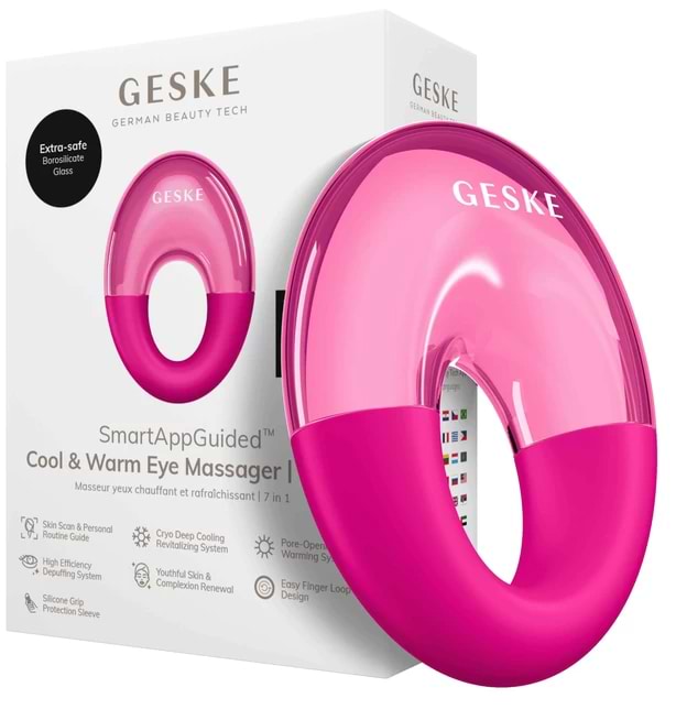 Купити Масажер для очей GESKE Cool & Warm Eye Massager 7 в 1 пурпуровий (GK000702MG01) - Фото 1 Масажер для очей GESKE Cool & Warm Eye Massager 7 в 1 пурпуровий (GK000702MG01) - Фото 1